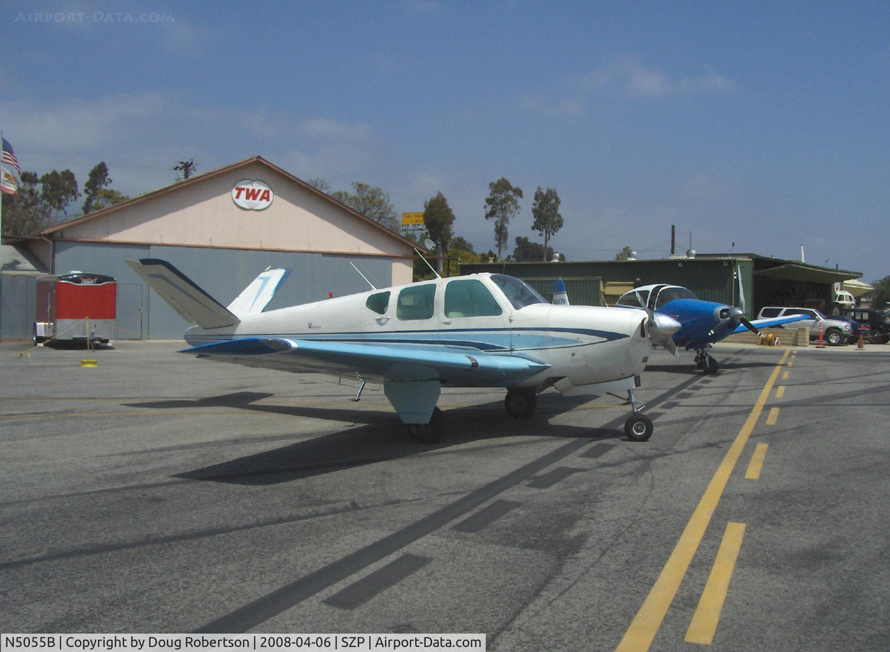 N5055B, 1955 Beech F35 Bonanza C/N D-4331, 1955 Beech F35 BONANZA, Lycoming O-360 conversion