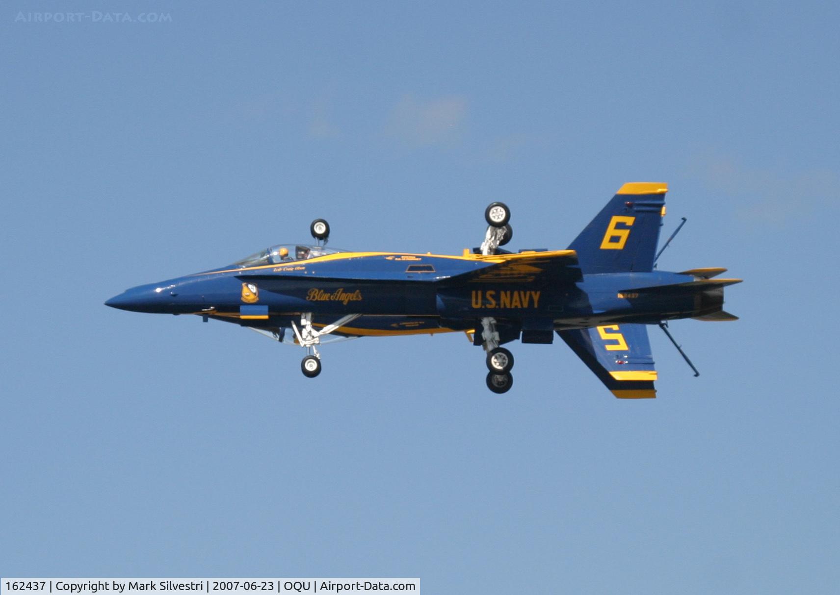 162437, McDonnell Douglas F/A-18A Hornet C/N 0281, Quonset Point, RI 2007