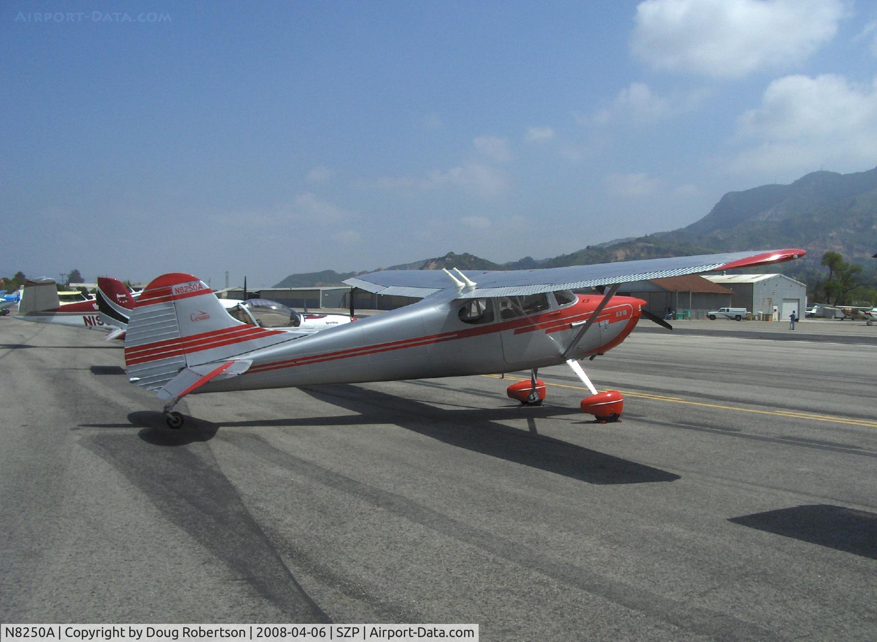 N8250A, 1952 Cessna 170B C/N 25102, 1952 Cessna 170B, Continental C-145-2 145 Hp