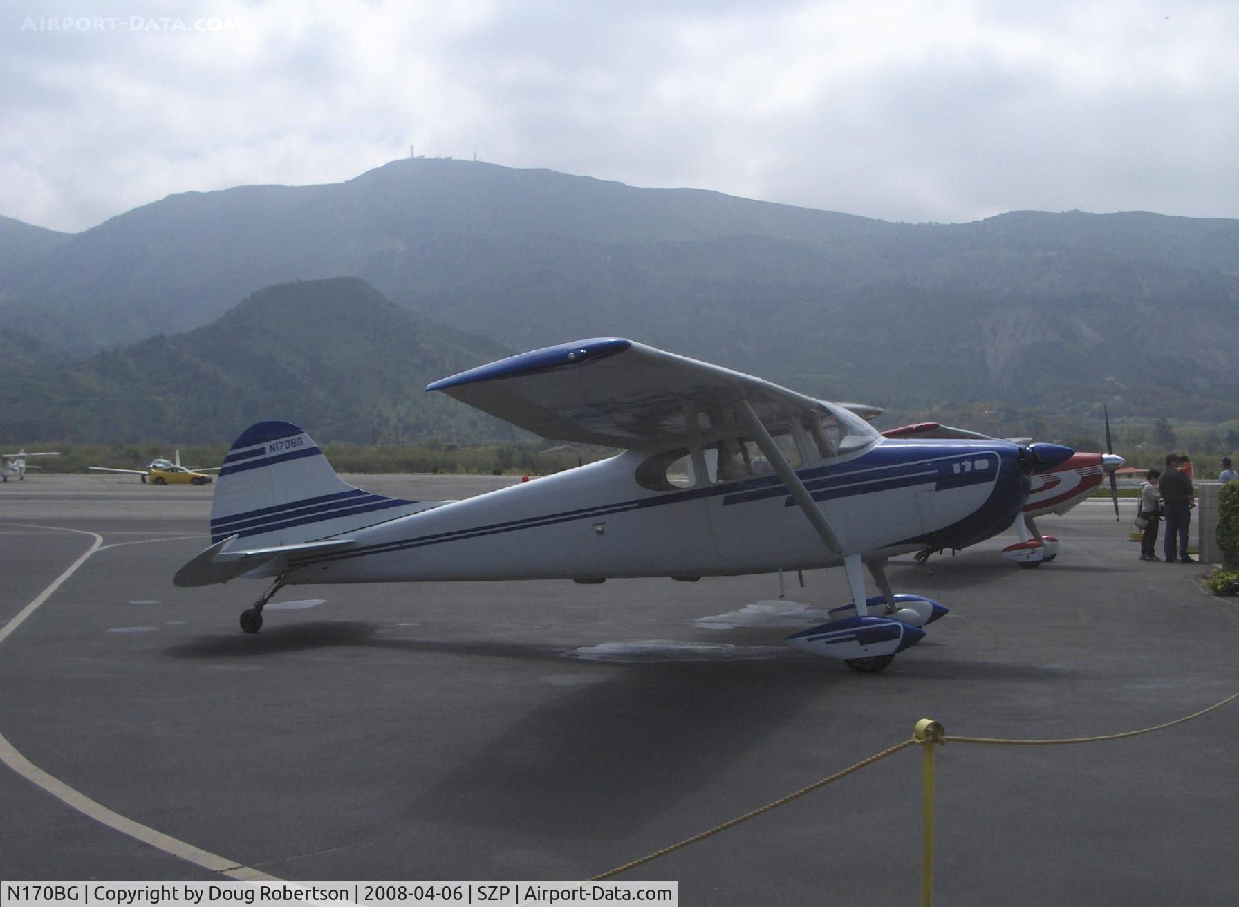 N170BG, 1952 Cessna 170B C/N 25392, 1952 Cessna 170B, Continental C-145-2 145 Hp, refueling