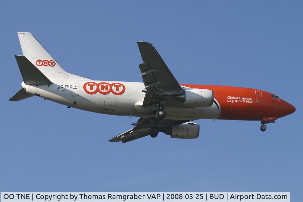 OO-TNE, 1986 Boeing 737-3Q8 C/N 23535, TNT Airways Boeing 737-300
