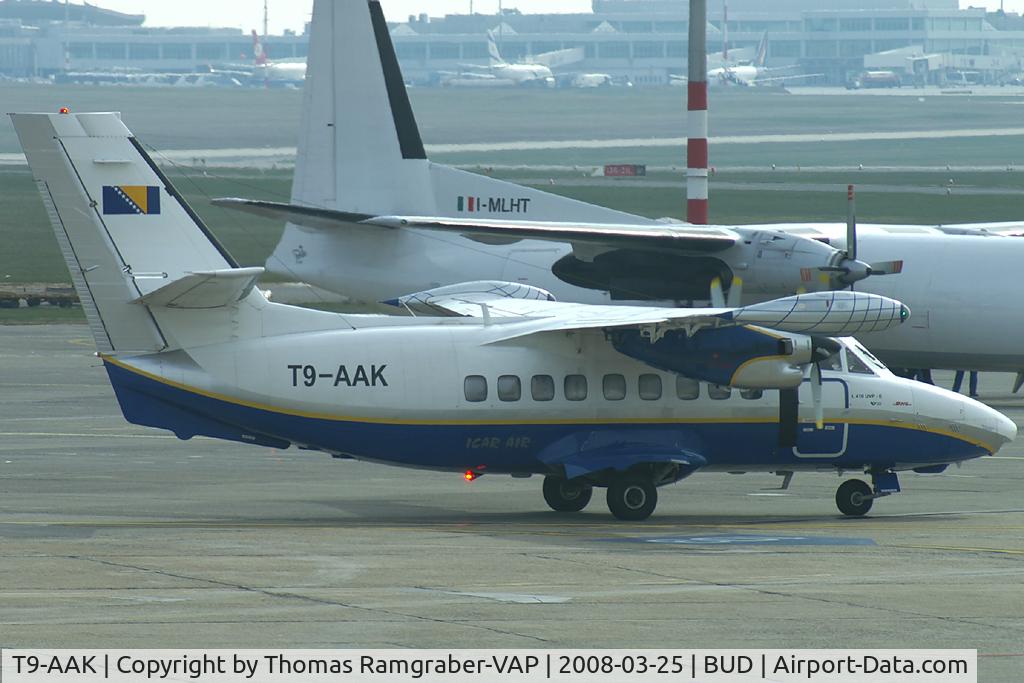 T9-AAK, 1989 Let L-410UVP-E13 Turbolet C/N 892321, Icar Air Let 410