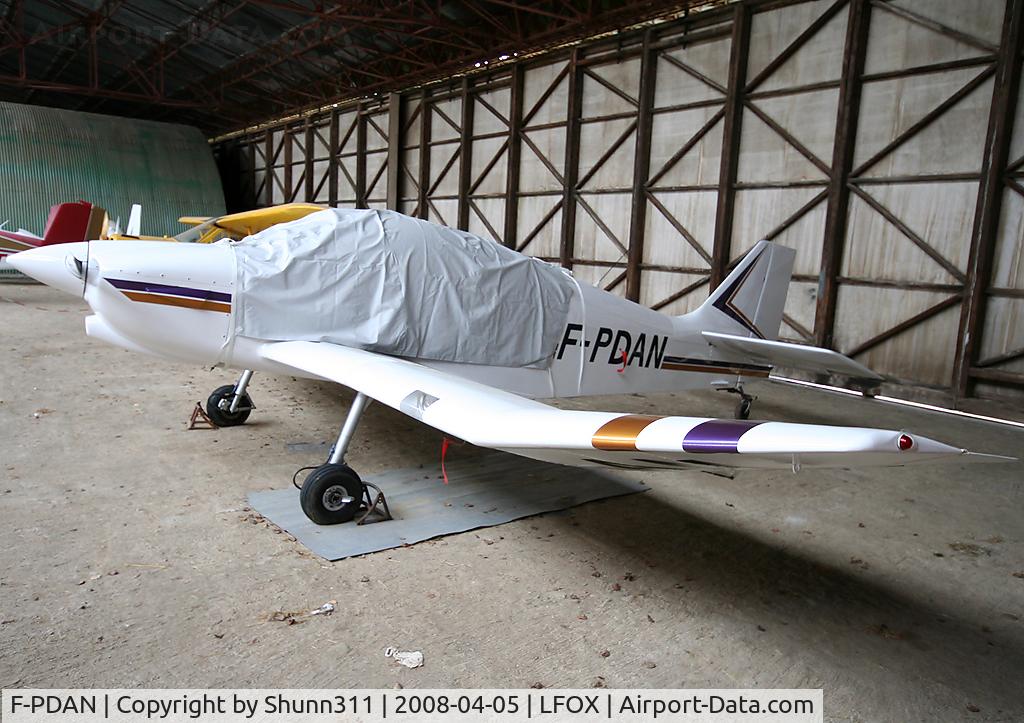 F-PDAN, Delmontez-Hugueny DH.251 C/N 05, Inside Airclub's hangar... Second of the six DH251 built...