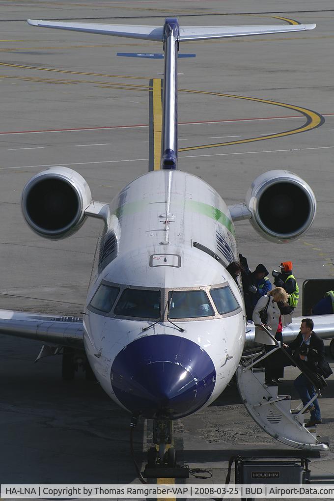 HA-LNA, 2002 Canadair CRJ-100ER (CL-600-2B19) C/N 7676, Malev - Hungarian Airlines Canadair Regionaljet