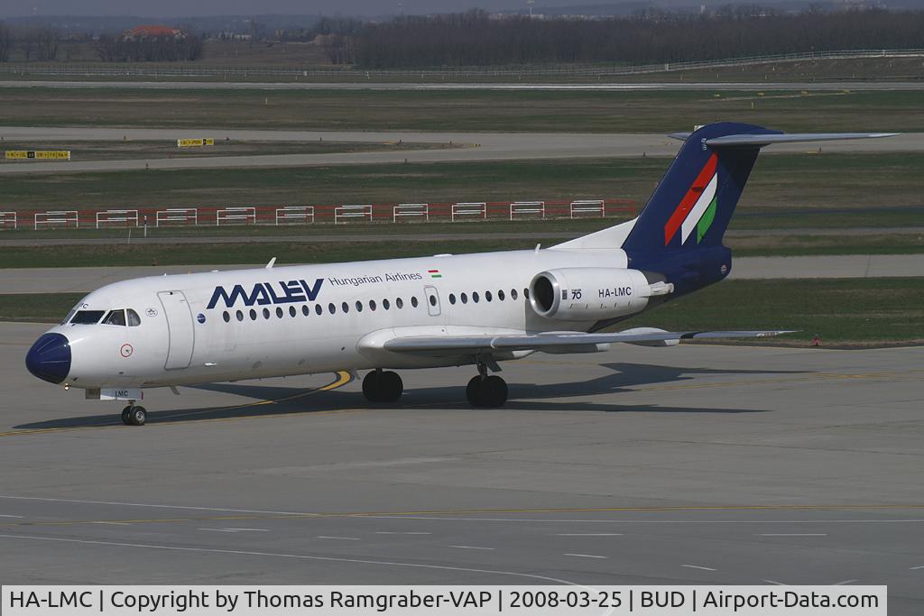 HA-LMC, 1996 Fokker 70 (F-28-0070) C/N 11569, Malev - Hungarian Airlines Fokker 70