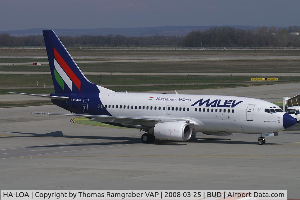 HA-LOA, 2003 Boeing 737-7Q8 C/N 28254, Malev - Hungarian Airlines Boeing 737-700