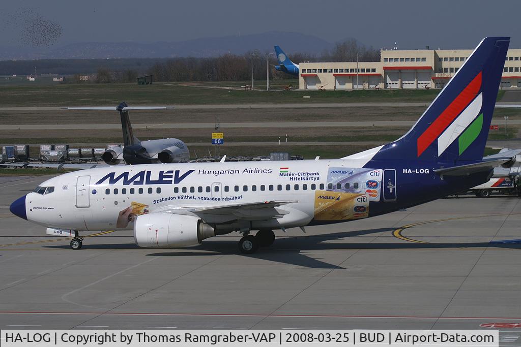 HA-LOG, 2004 Boeing 737-6Q8 C/N 28261, Malev - Hungarian Airlines Boeing 737-600