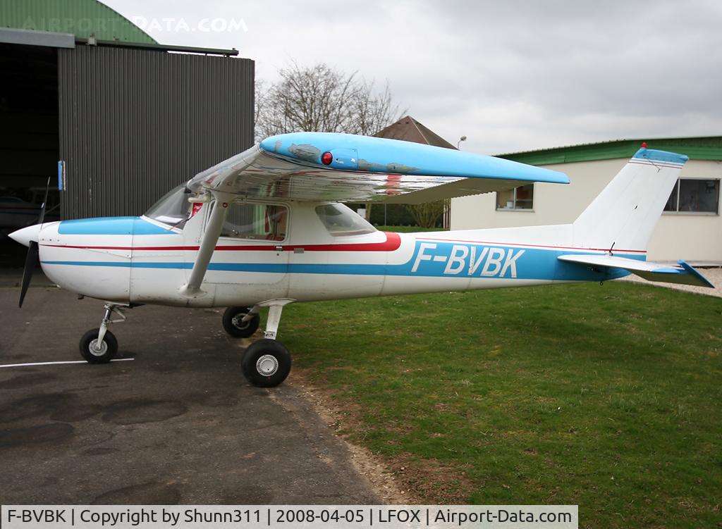 F-BVBK, Reims F150L C/N 1065, Near the Airclub's hangar...