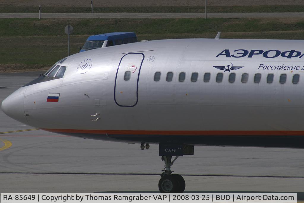 RA-85649, 1988 Tupolev Tu-154M C/N 88A787, Aeroflot - Russian International Airlines Tupolev 154