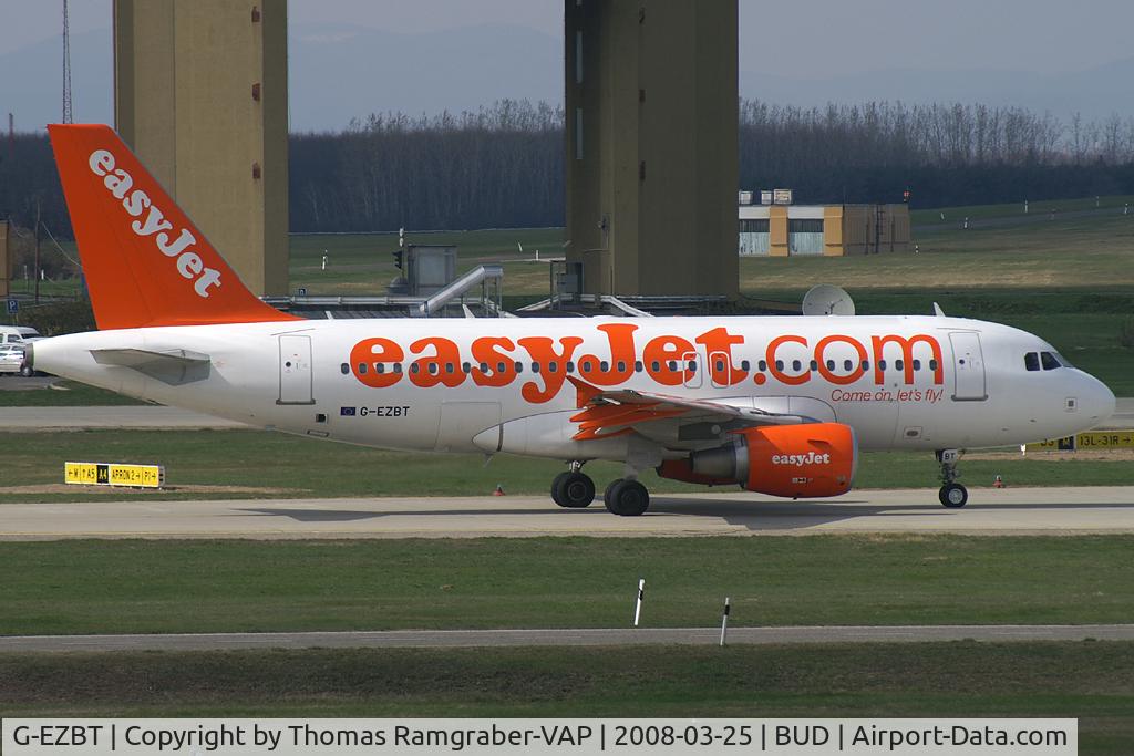 G-EZBT, 2007 Airbus A319-111 C/N 3090, EasyJet Airline Airbus A319