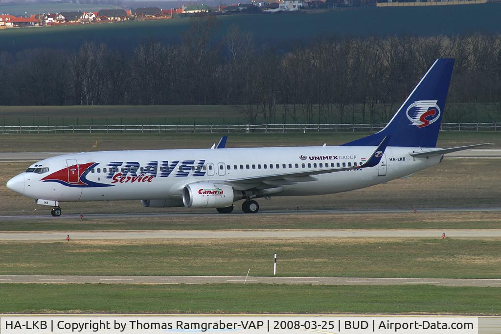 HA-LKB, 2004 Boeing 737-86Q C/N 30294, Travel Service Hungary Boeing 737-800