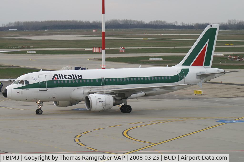 I-BIMJ, 2002 Airbus A319-112 C/N 1779, Alitalia Airbus A319