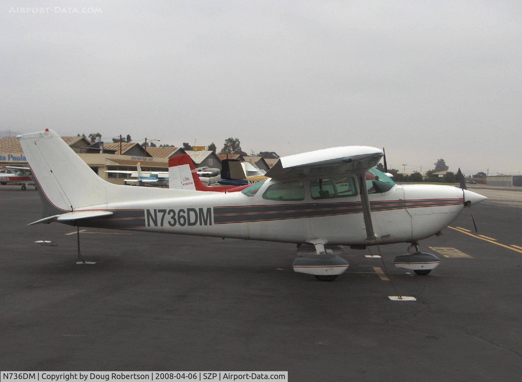 N736DM, 1977 Cessna R172K Hawk XP C/N R1722445, 1977 Cessna R172K HAWK SP, Continental IO-360-KB  195 Hp, CS prop