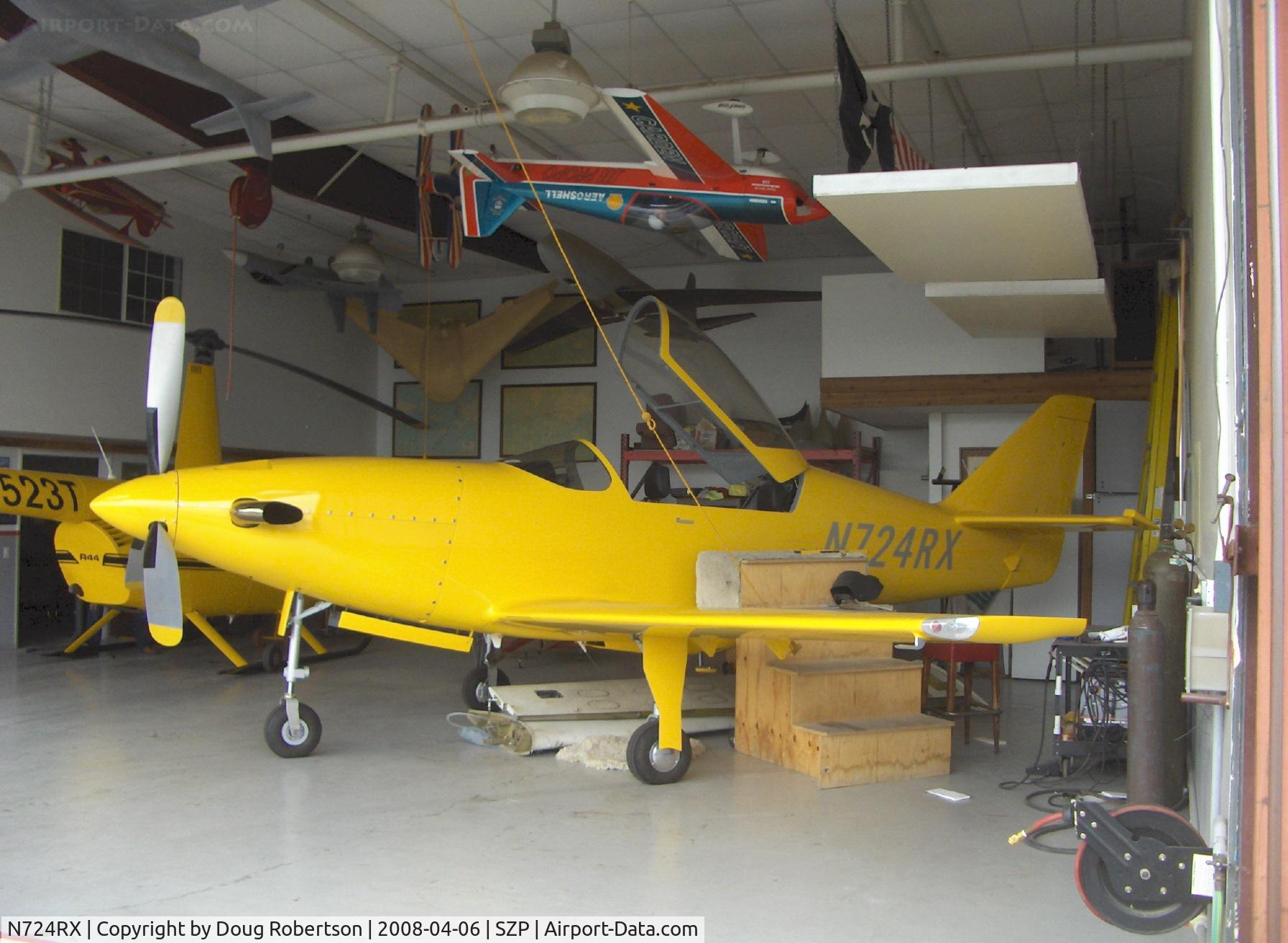 N724RX, 2006 Legend Aircraft Legend C/N 001, 2006 Snead Special TURBINE LEGEND, Walter M 601-D Turbine, 724 shp