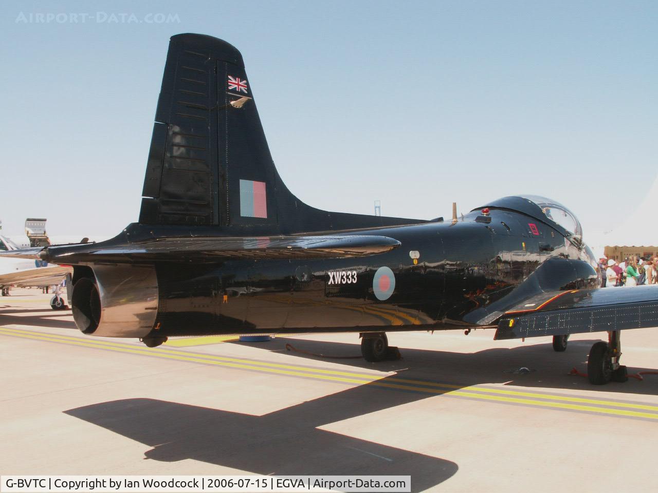 G-BVTC, 1970 BAC 84 Jet Provost T.5A C/N EEP/JP/997, BAC Jet Provost T.5A/RAF Fairford (carries XW333)