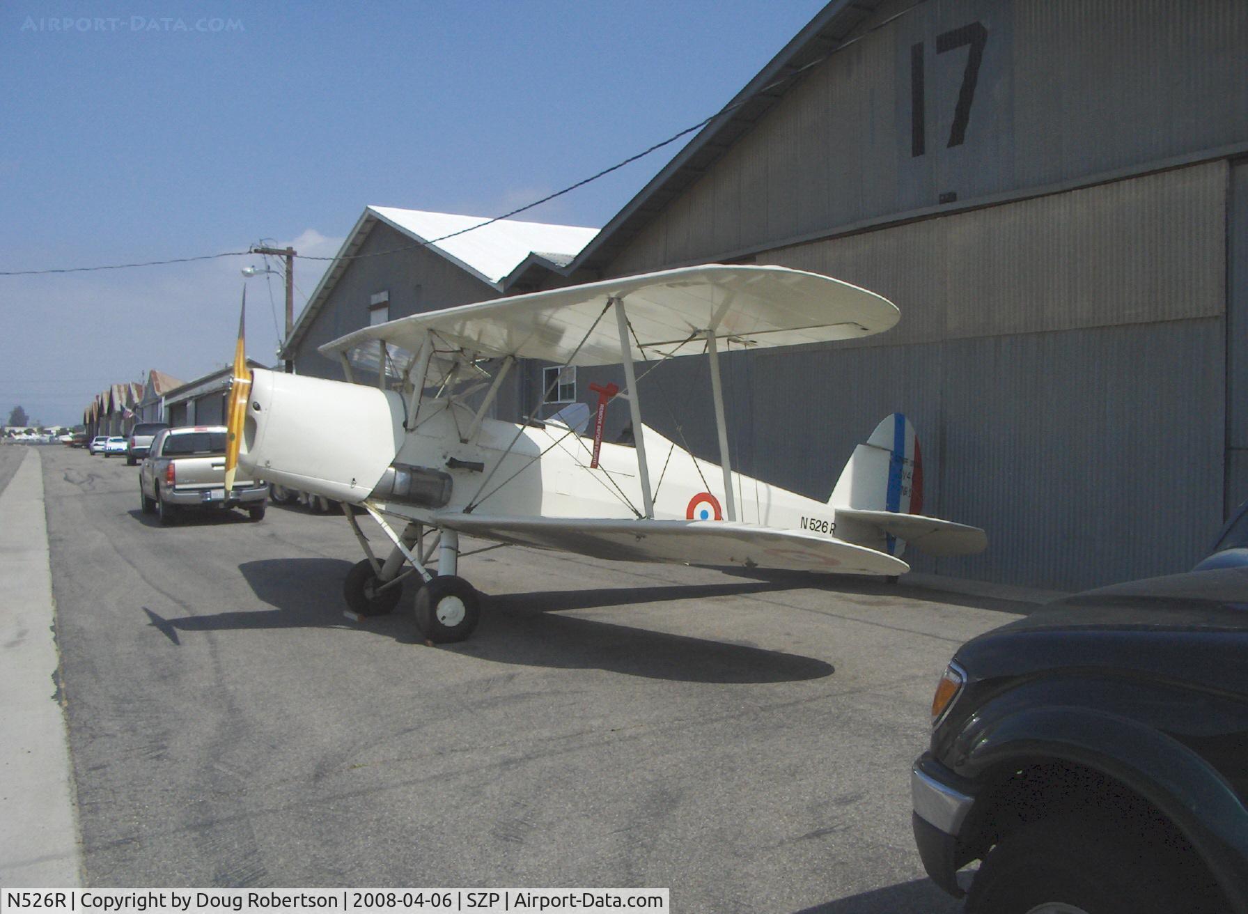 N526R, 1946 Nord Stampe SV-4C C/N 522, 1946 S.N.C.A. du Nord STAMPE S.V.4C, Renault H.PO3 140 Hp, For a warbird STAMPE-see N1037Y in my Gallery Home section Page 5 or the Search Aircraft box on A-D Home Page.