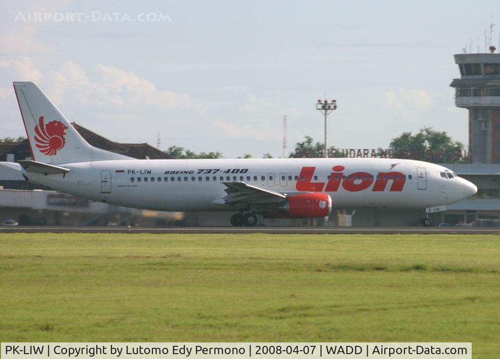 PK-LIW, 1990 Boeing 737-4Y0 C/N 24684, Lion Inter