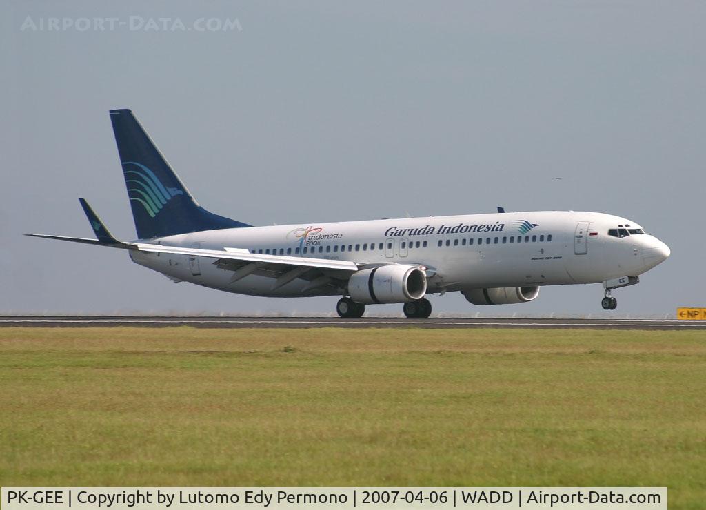 PK-GEE, 2002 Boeing 737-8CX C/N 32361, Garuda