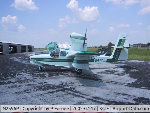 N2596P, 1978 Consolidated Aeronautics Inc. LAKE LA-4-200 C/N 879, On the ramp