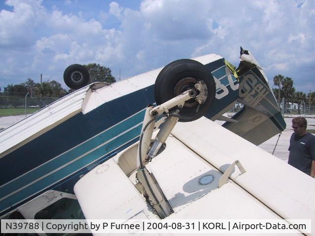 N39788, 1973 Lake LA-4-200 Buccaneer C/N 552, Hurricane CHARLEY
