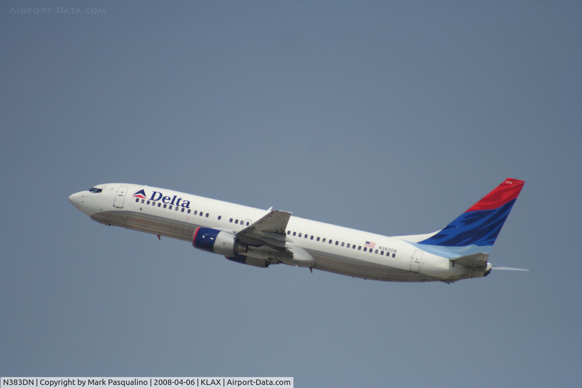 N383DN, 1999 Boeing 737-832 C/N 30346, Boeing 737-800