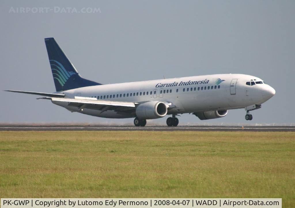 PK-GWP, 1993 Boeing 737-4U3 C/N 25718 LN:2548, Garuda