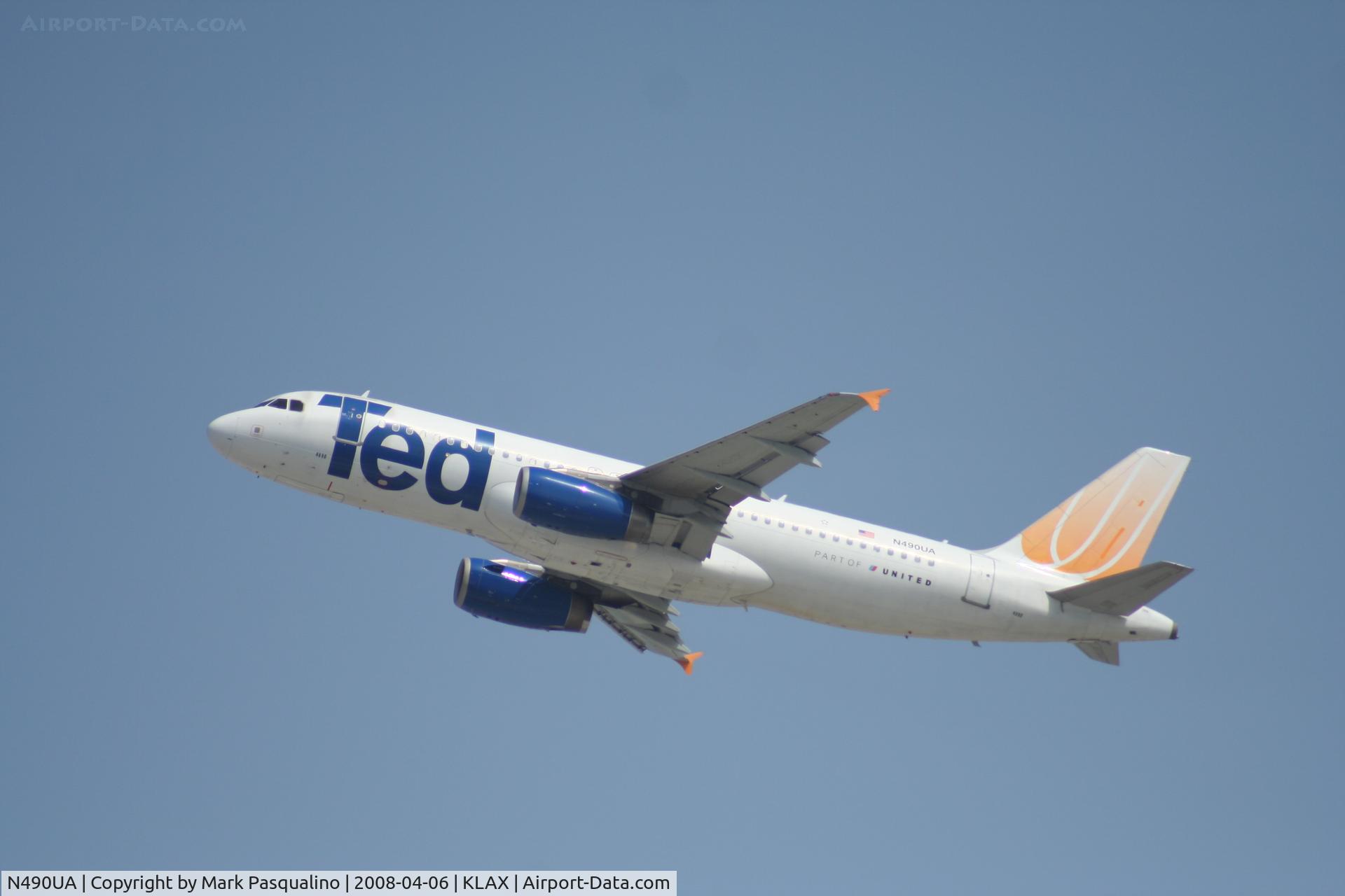 N490UA, 2002 Airbus A320-232 C/N 1728, Airbus A320