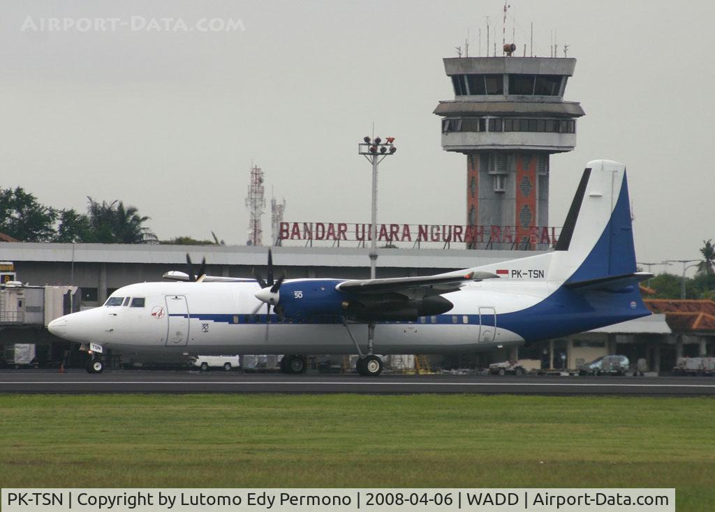PK-TSN, 1990 Fokker 50 C/N 20185, IAT