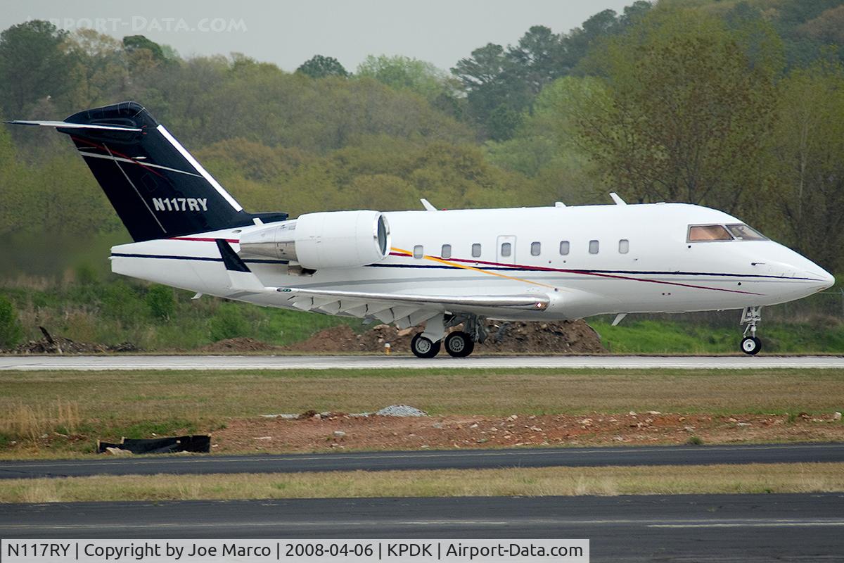 N117RY, 1994 Canadair Challenger 601-3R (CL-600-2B16) C/N 5162, @ PDK