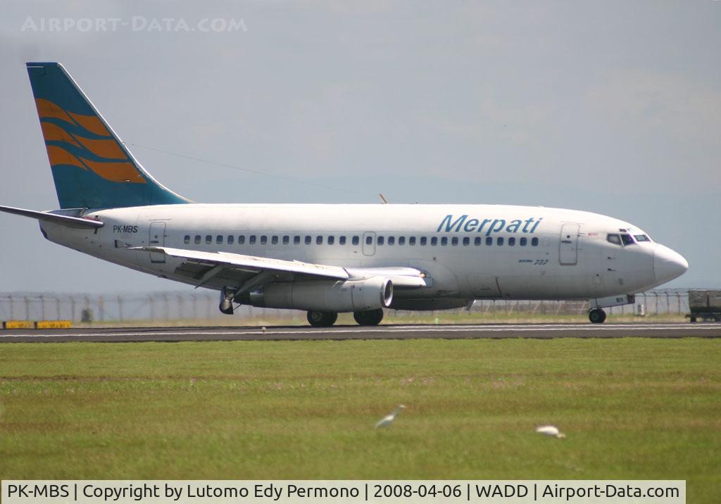 PK-MBS, 1981 Boeing 737-217(A) C/N 22342, Merpati