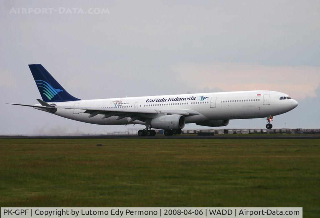 PK-GPF, 1997 Airbus A330-341 C/N 153, Garuda