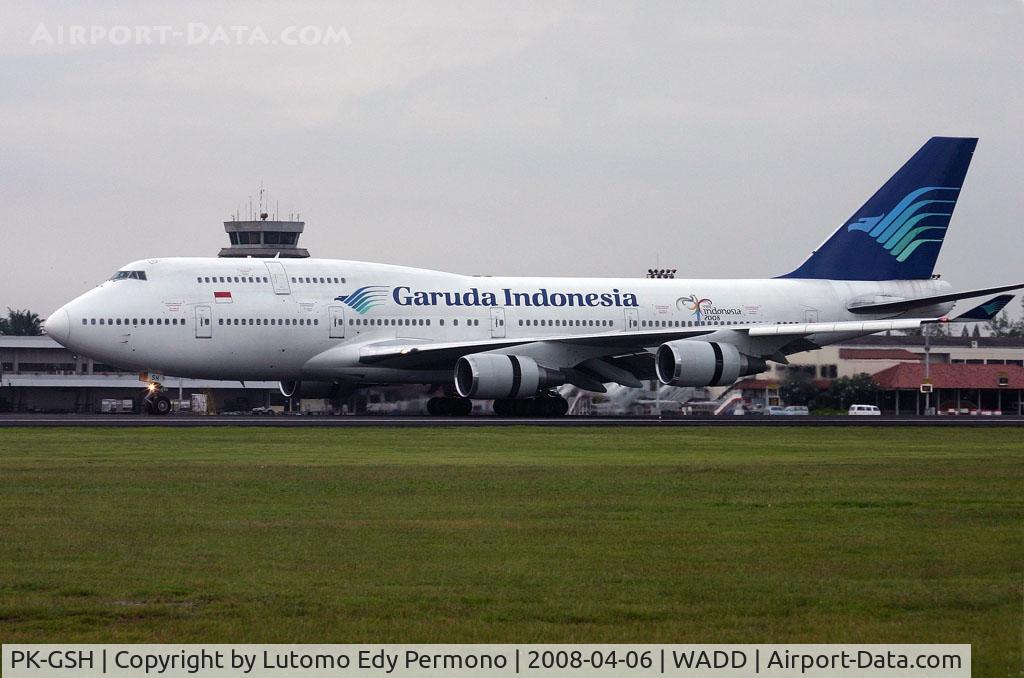 PK-GSH, 1994 Boeing 747-4U3 C/N 25705, Garuda