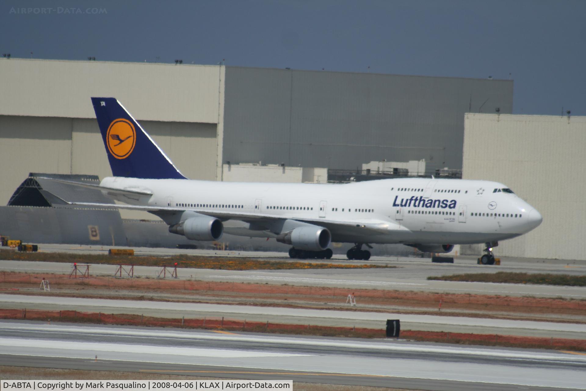 D-ABTA, 1989 Boeing 747-430M C/N 24285, Boeing 747-400