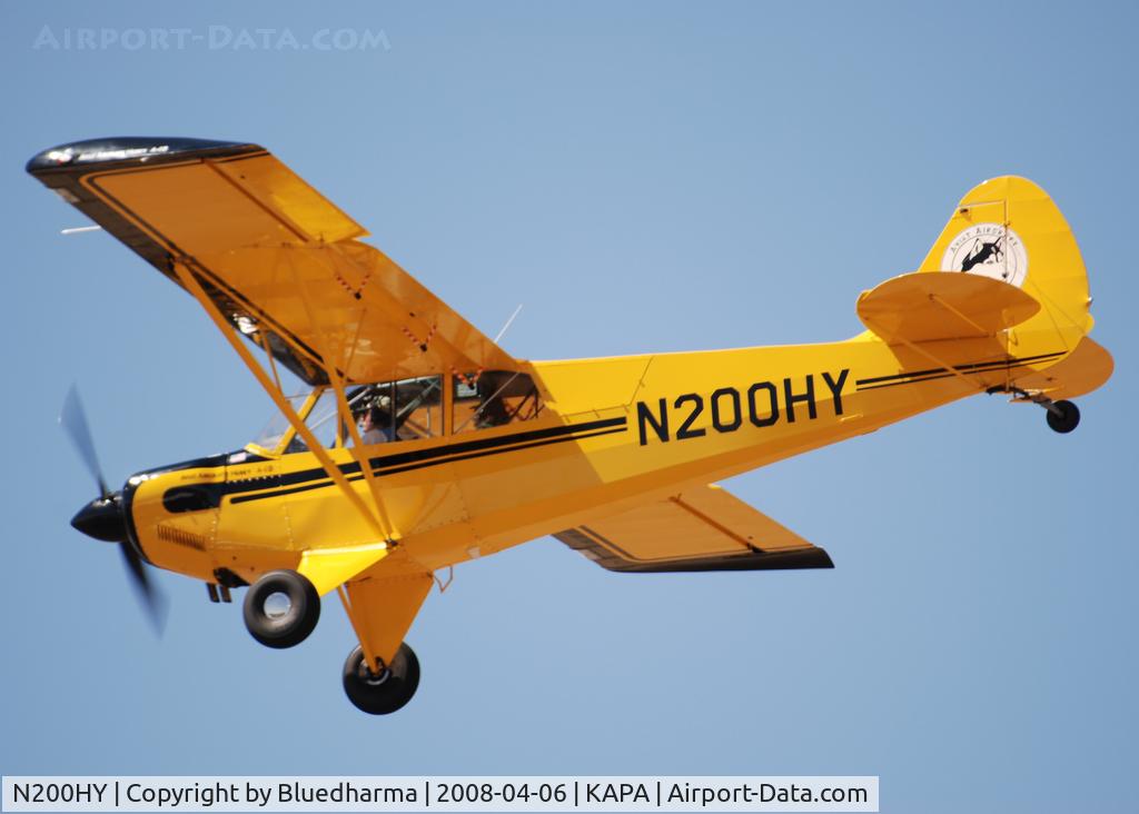 N200HY, 2005 Aviat A-1B Husky C/N 2308, Huskie on Approach to 17L.