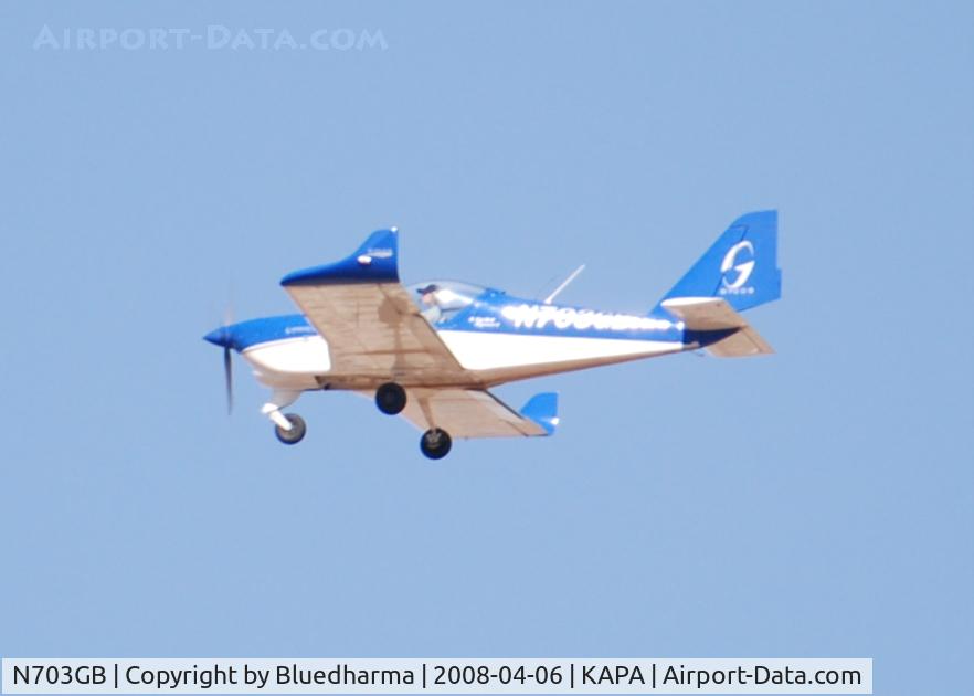 N703GB, 2007 Aero AT-4 LSA C/N AT4-003, Flyover.