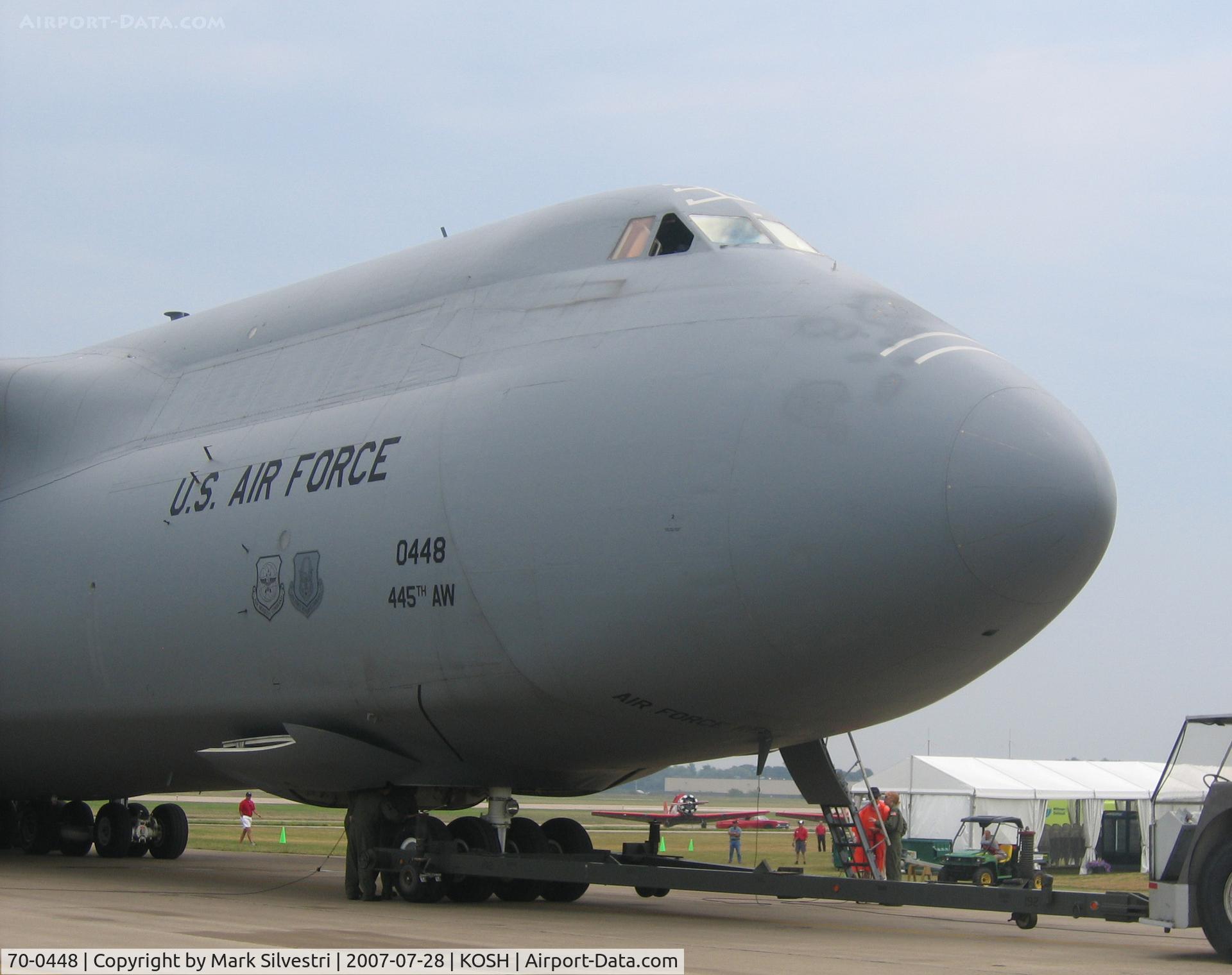70-0448, 1970 Lockheed C-5A Galaxy C/N 500-0062, Oshkosh 2007