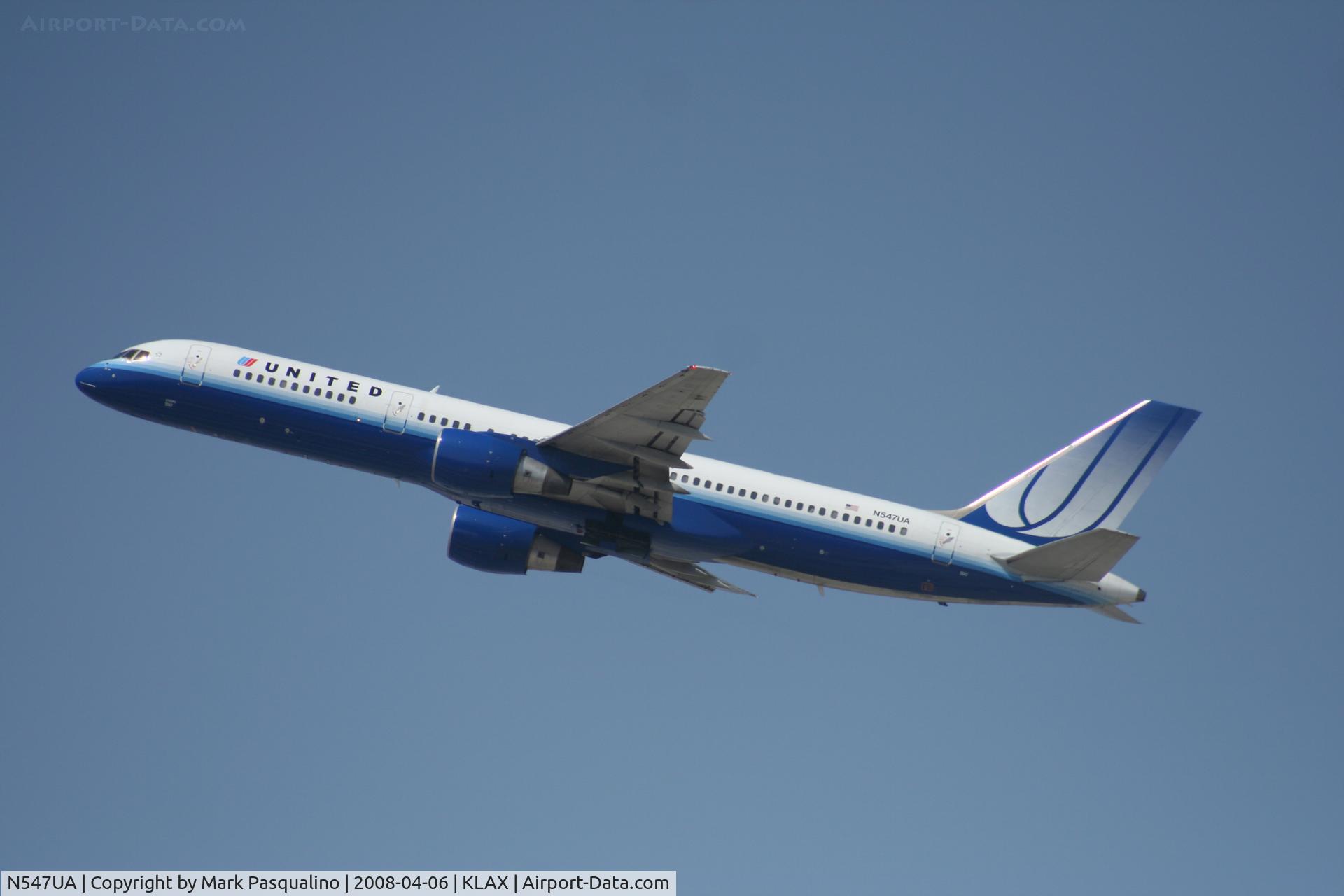 N547UA, 1991 Boeing 757-222 C/N 25368, Boeing 757-200