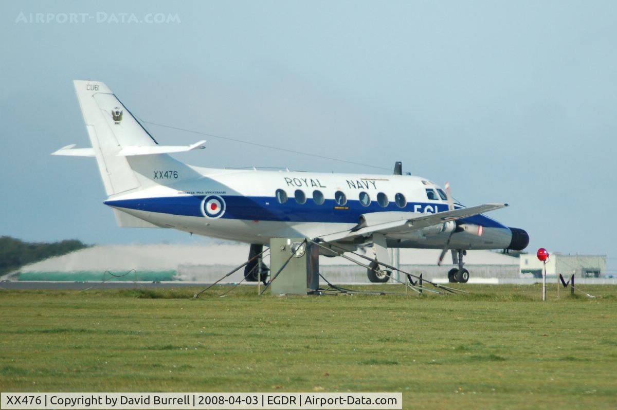 XX476, 1978 Scottish Aviation Jetstream T.2 (HP-137) C/N 216, Jetstream - Taxiing