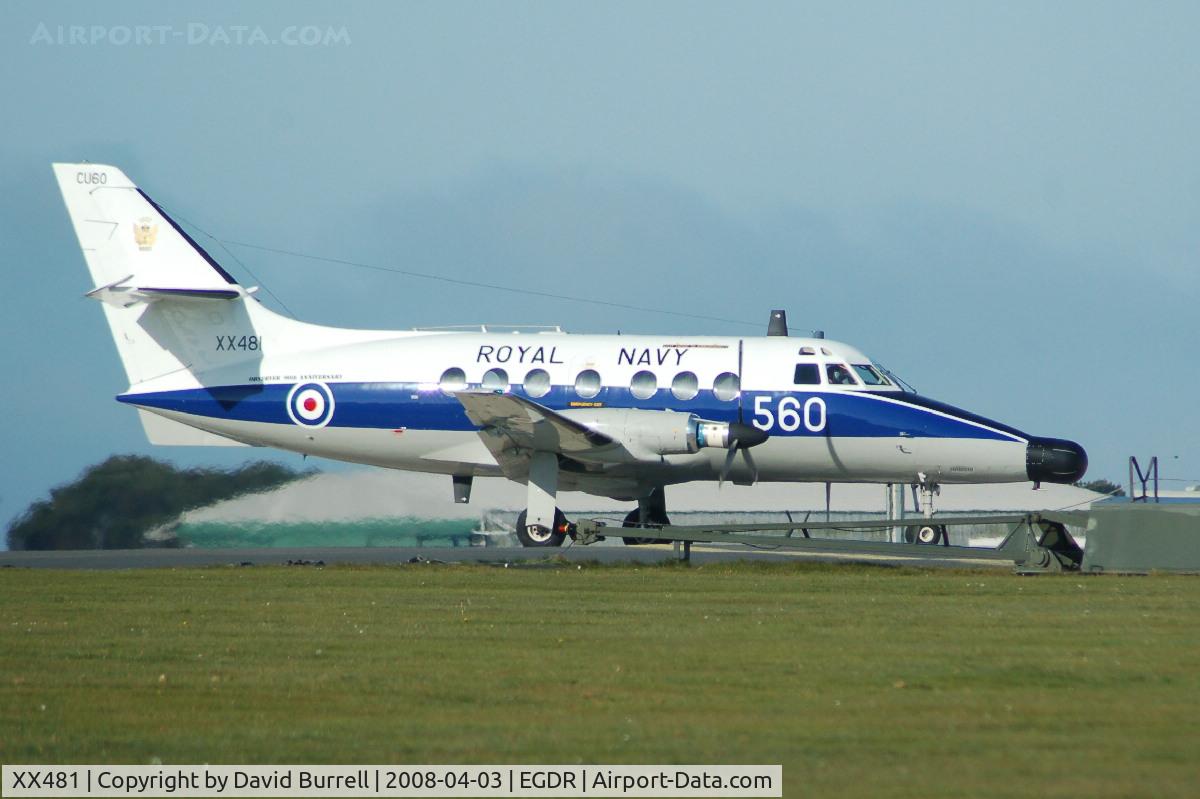 XX481, 1978 Scottish Aviation HP-137 Jetstream T.2 C/N 251, Jetstream - Taxiing