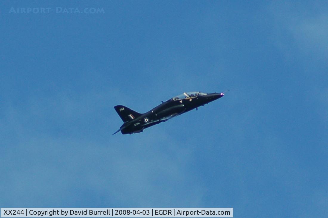 XX244, 1978 Hawker Siddeley Hawk T.1 C/N 080/312080, Hawk - Near RNAS Culdrose