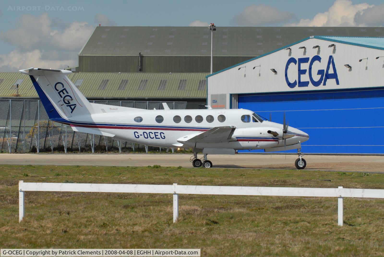 G-OCEG, 1980 Beech B200 King Air C/N BB-588, RETURNING TO BASE