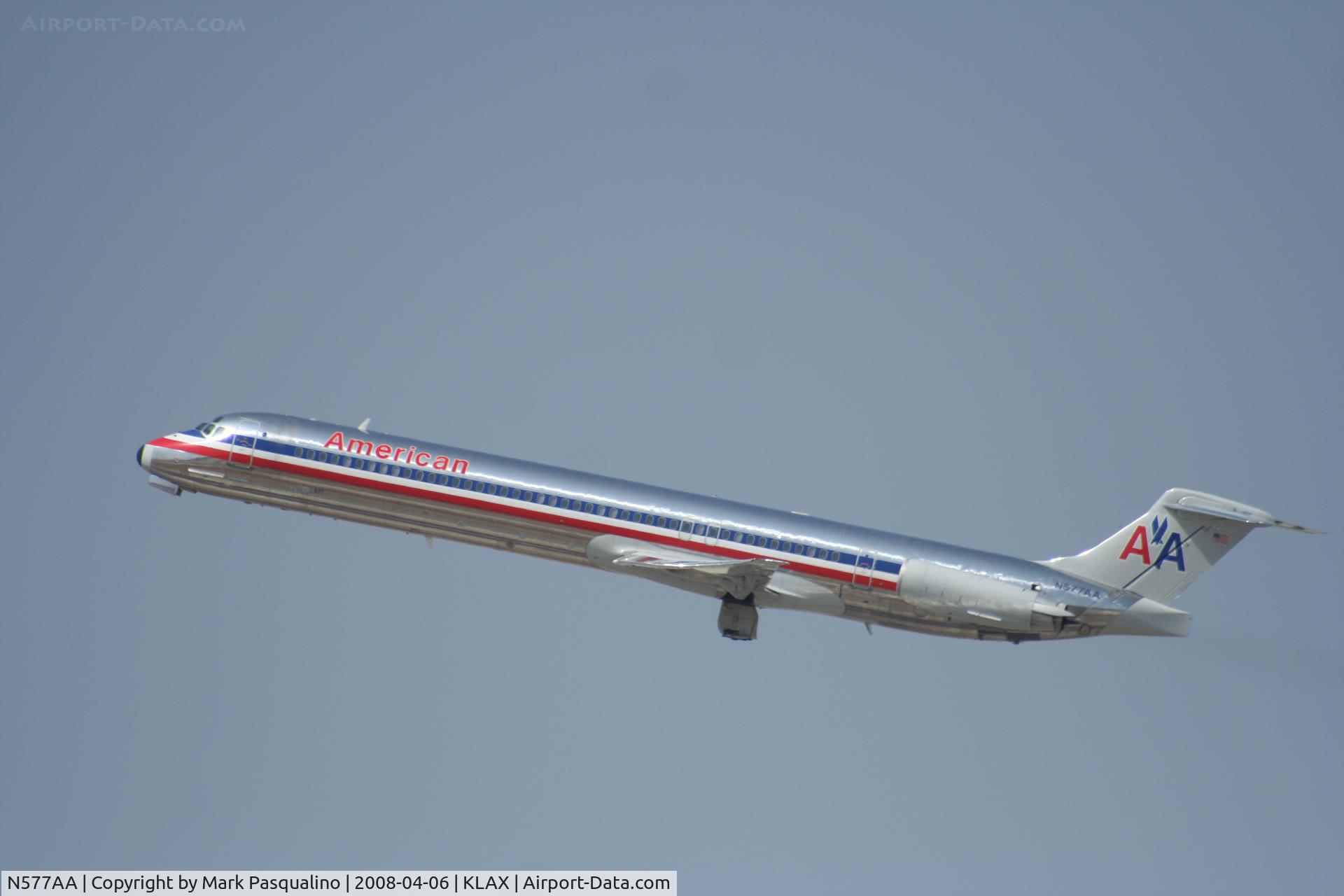 N577AA, 1991 McDonnell Douglas MD-82 (DC-9-82) C/N 53154, MD-82