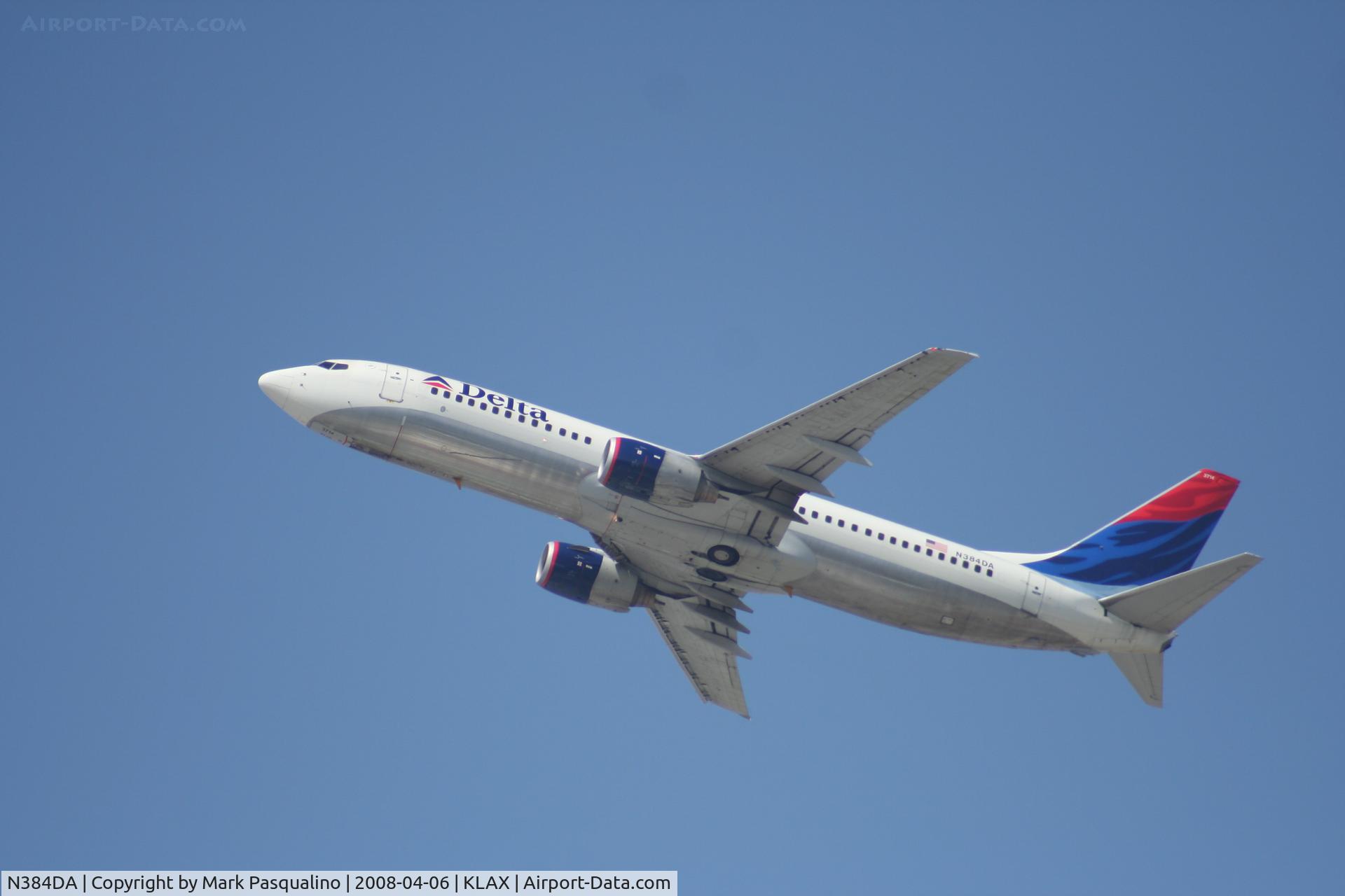 N384DA, 1999 Boeing 737-832 C/N 30347, Boeing 737-800