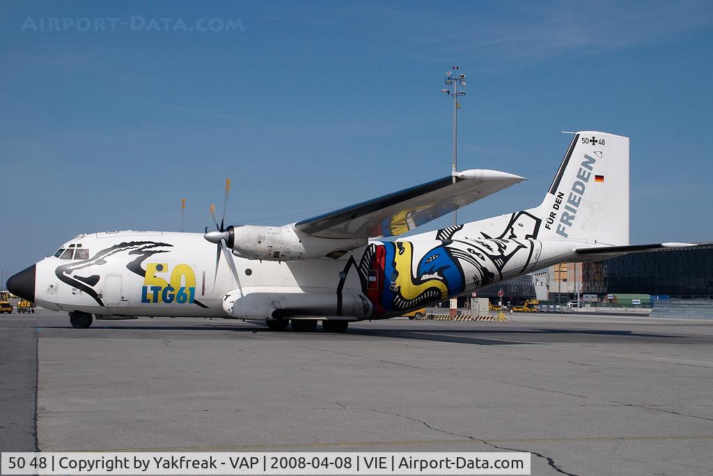 50 48, Transall C-160D C/N D70, German Air Force Transall