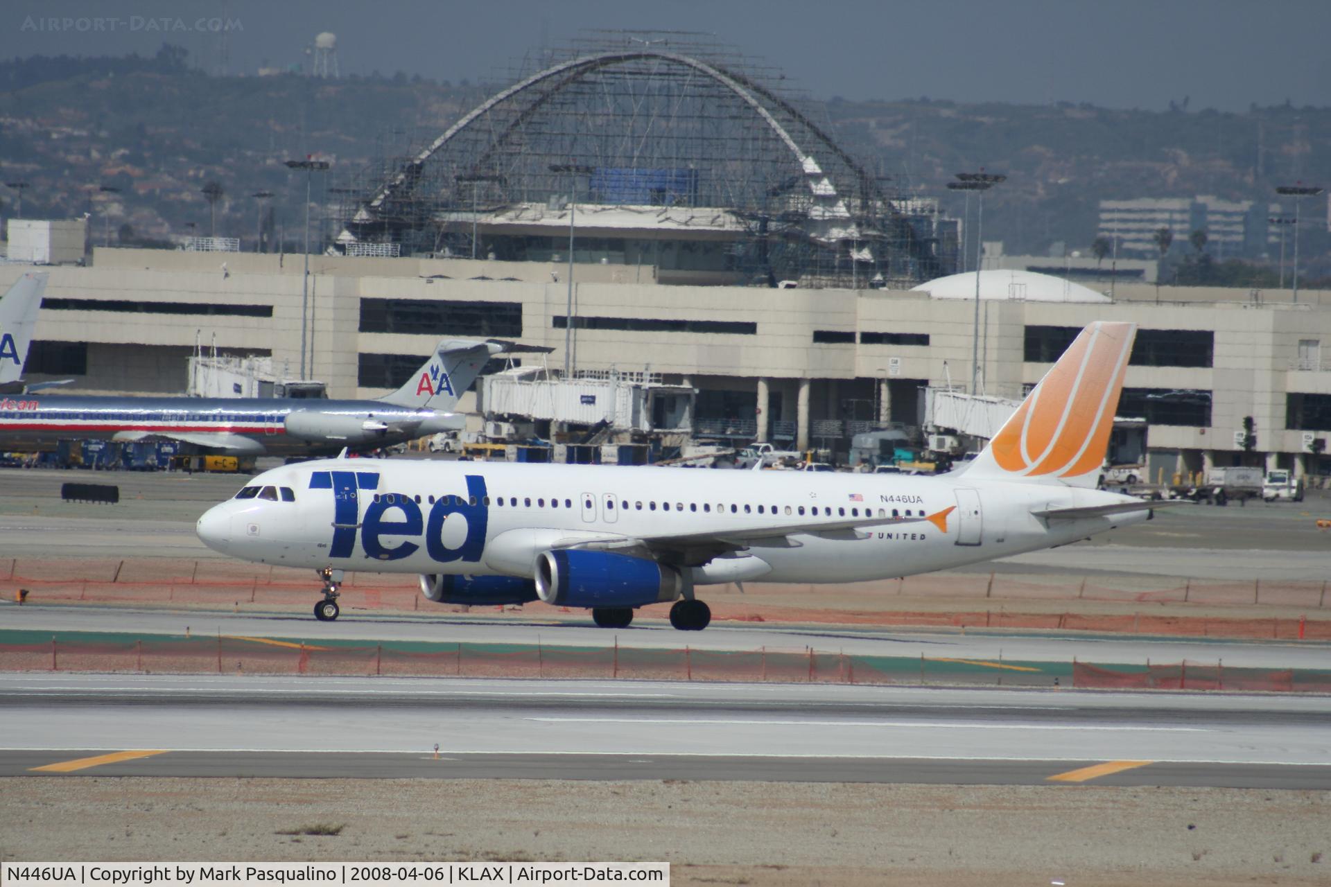 N446UA, 1998 Airbus A320-232 C/N 834, Airbus A320