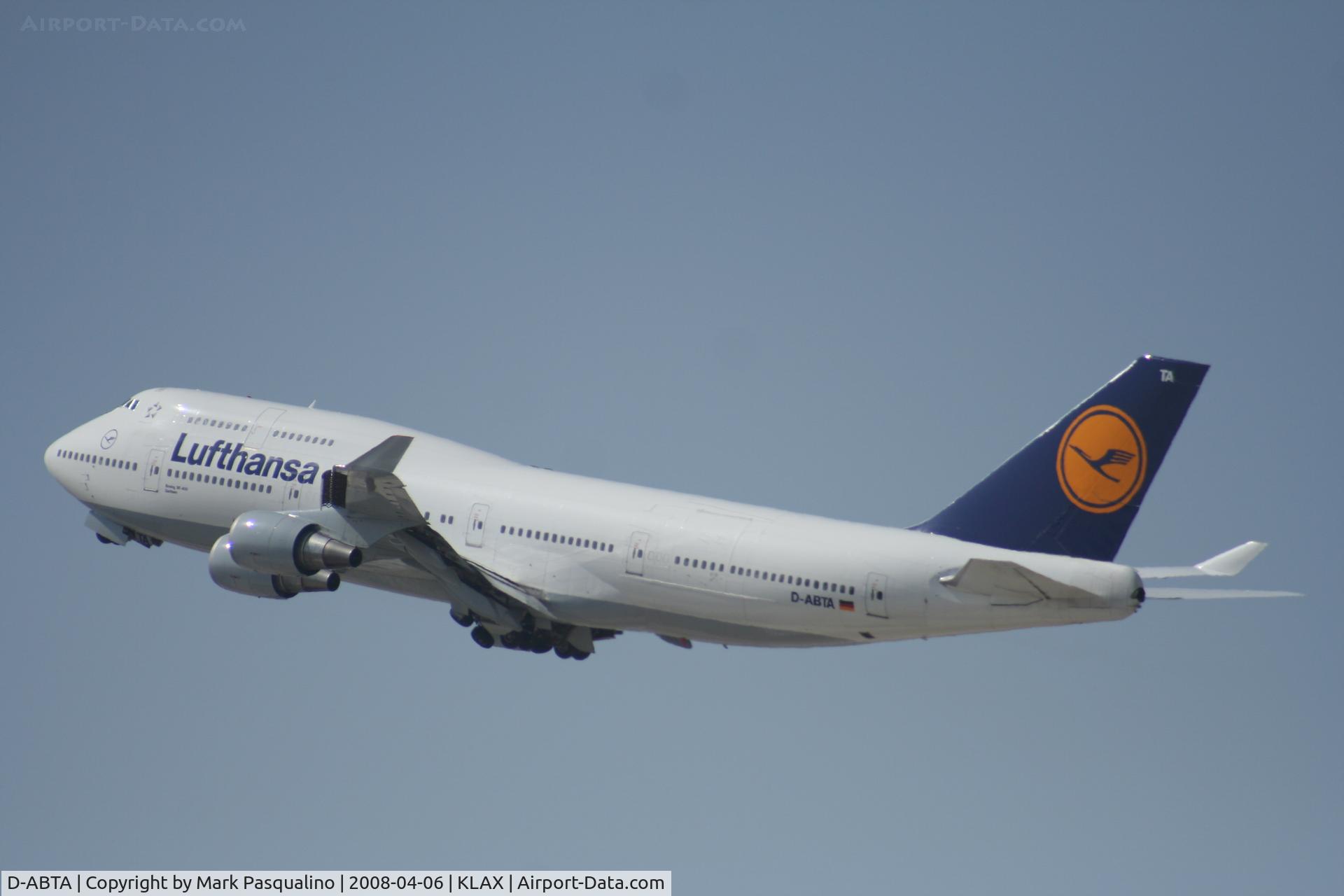 D-ABTA, 1989 Boeing 747-430M C/N 24285, Boeing 747-400