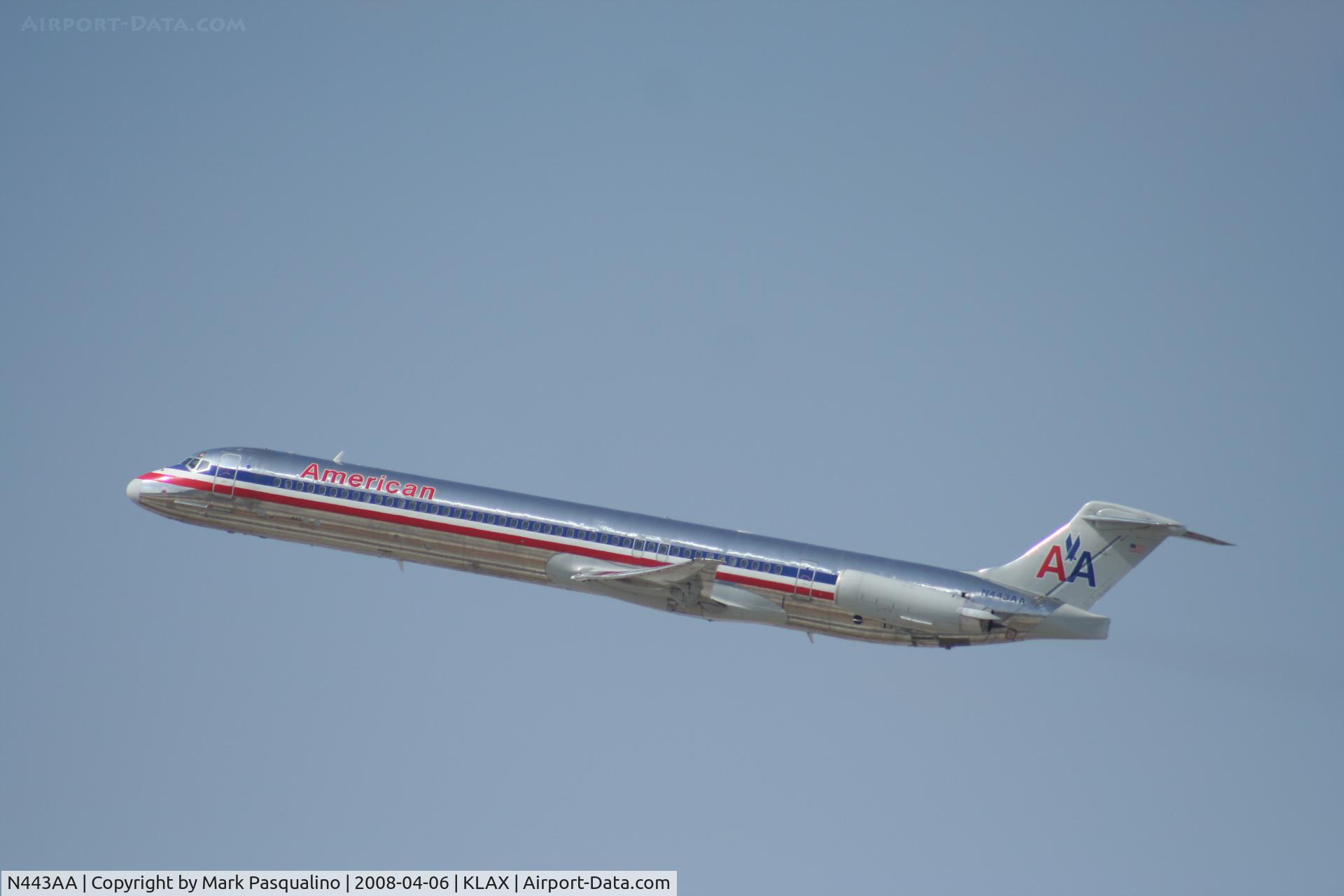 N443AA, 1987 McDonnell Douglas MD-82 (DC-9-82) C/N 49469, MD-82