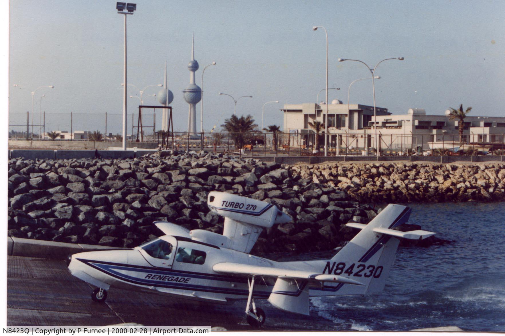N8423Q, Aerofab Inc LAKE LA-250 C/N 91, Ramping @ Kuwait City