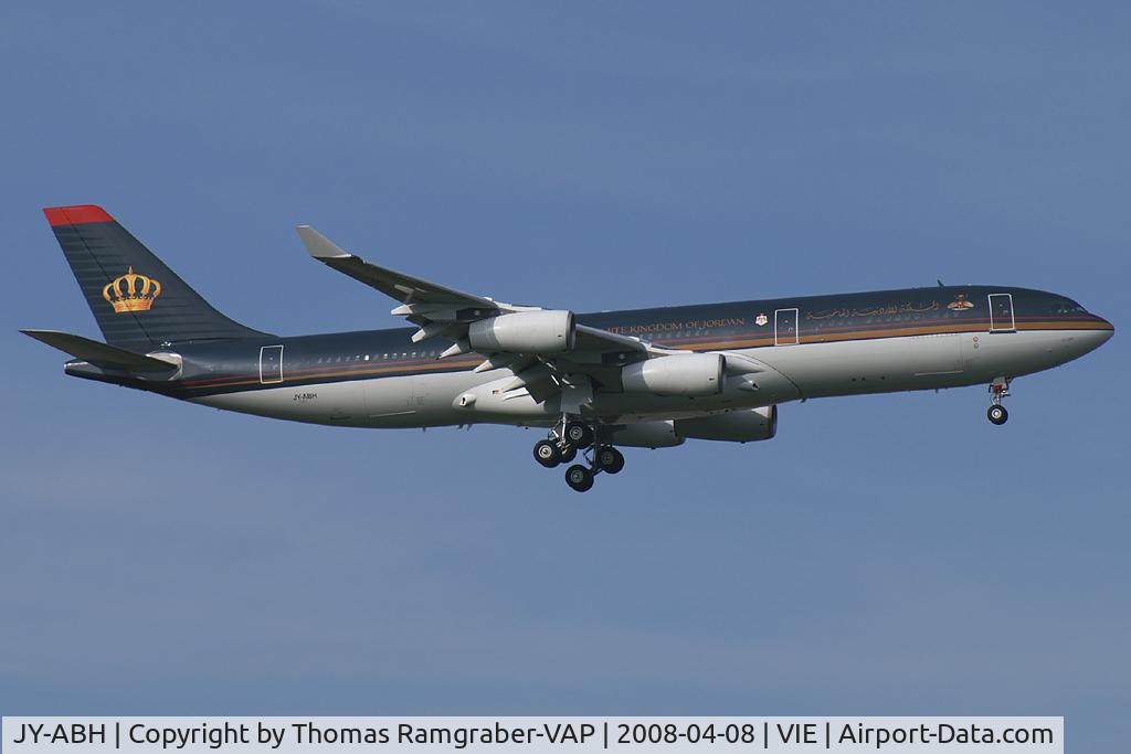 JY-ABH, 1993 Airbus A340-211 C/N 009, Jordan - Government Airbus A340-200