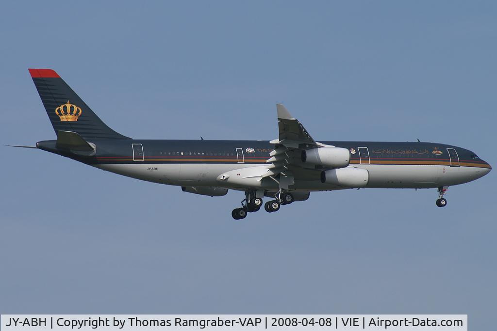 JY-ABH, 1993 Airbus A340-211 C/N 009, Jordan - Government Airbus A340-200